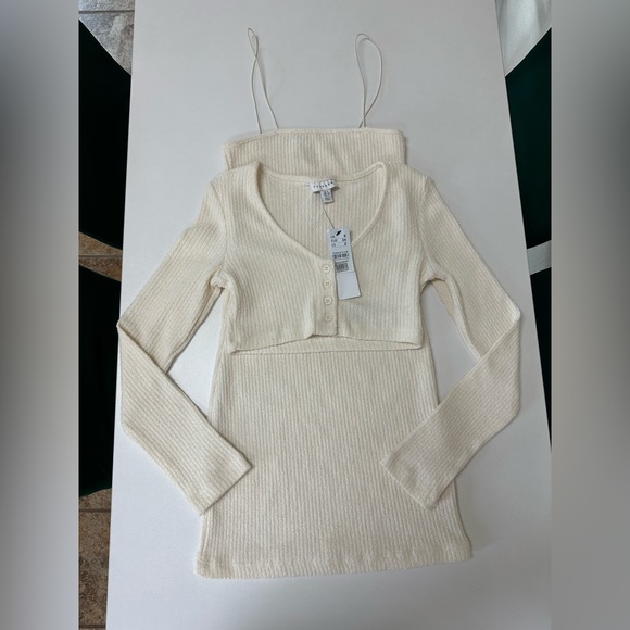 Top shop set of dress and mini cardigan. - Picture 3 of 4